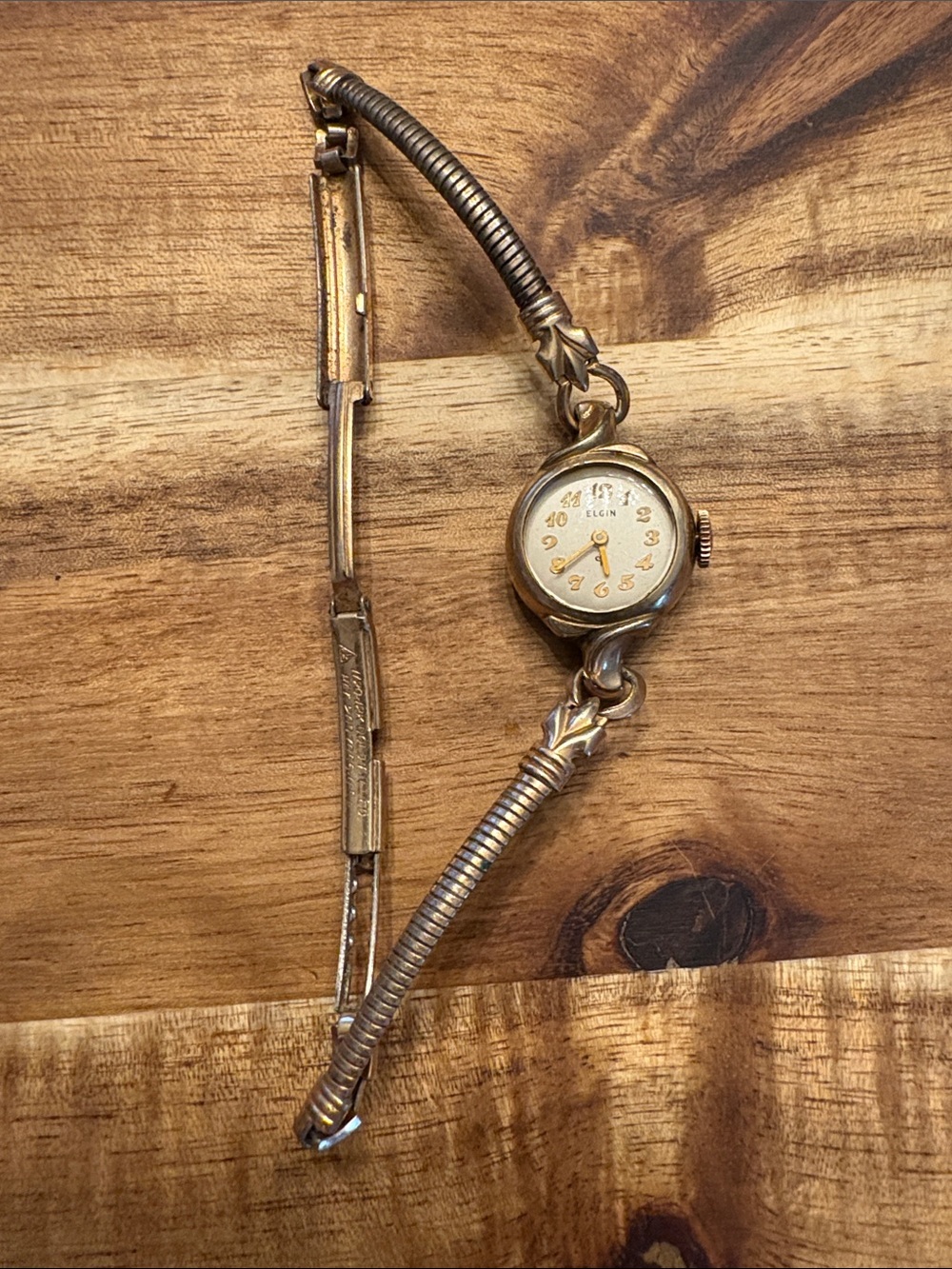 Elgin 12 K Gold filled watch